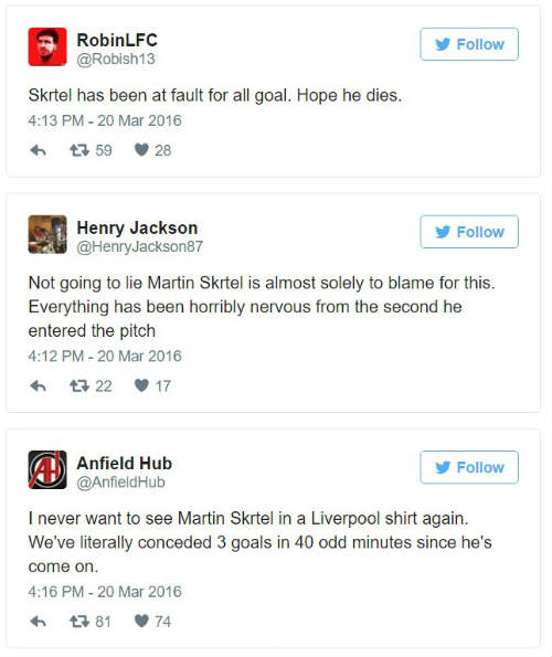 Fans Liverpoolu:"Už nikdy nechceme vidieť Škrtela v drese Liverpoolu..." 1 skrtl